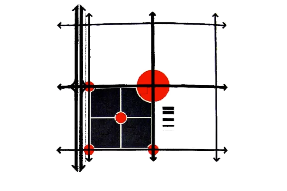 Concept diagram from 1970 Los Angeles General Plan